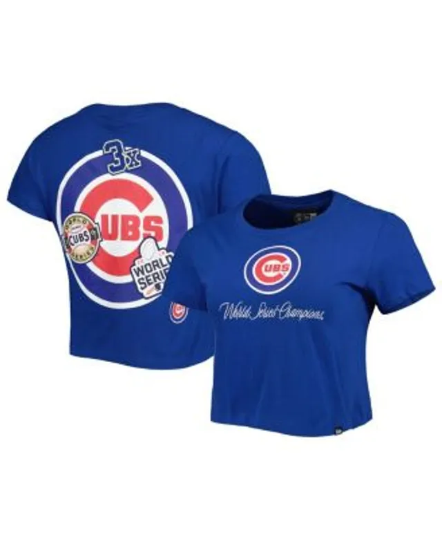 Women's New Era Royal Chicago Cubs Plus Size Team Tank Top