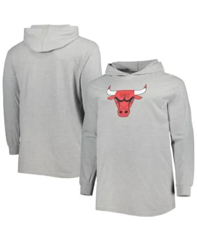 Chicago Bulls Big & Tall Heart & Soul T-Shirt - Heathered Gray