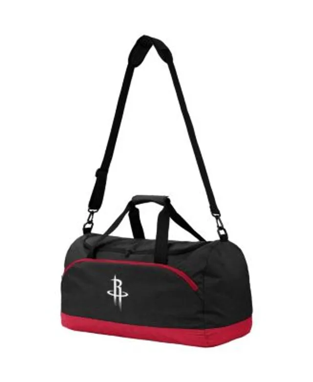 Mitchell & Ness Houston Rockets Satin Duffel Bag Red