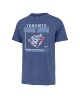 Toronto Blue Jays Youth Distressed Logo T-Shirt - Royal Size: Medium