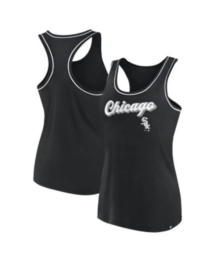 Chicago White Sox Logo Woman's Black Tank-Top