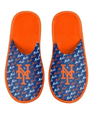 New York Yankees FOCO Youth Scuff Wordmark Slide Slippers