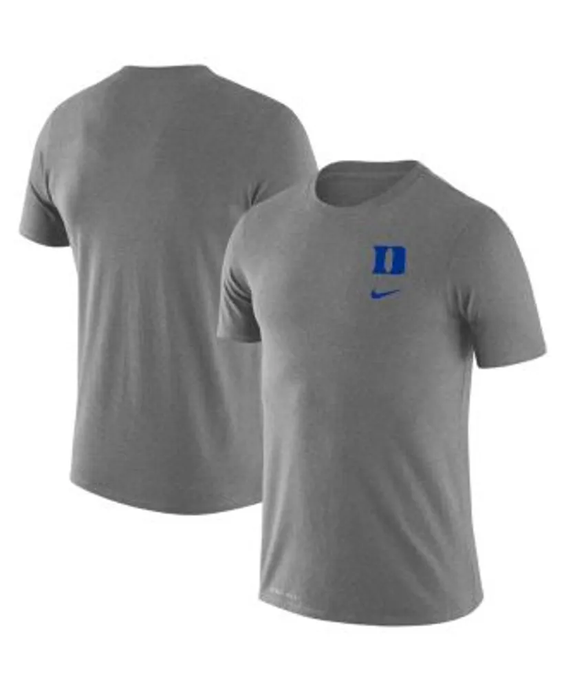Youth Nike White Duke Blue Devils Basketball Legend Performance Long Sleeve  T-Shirt