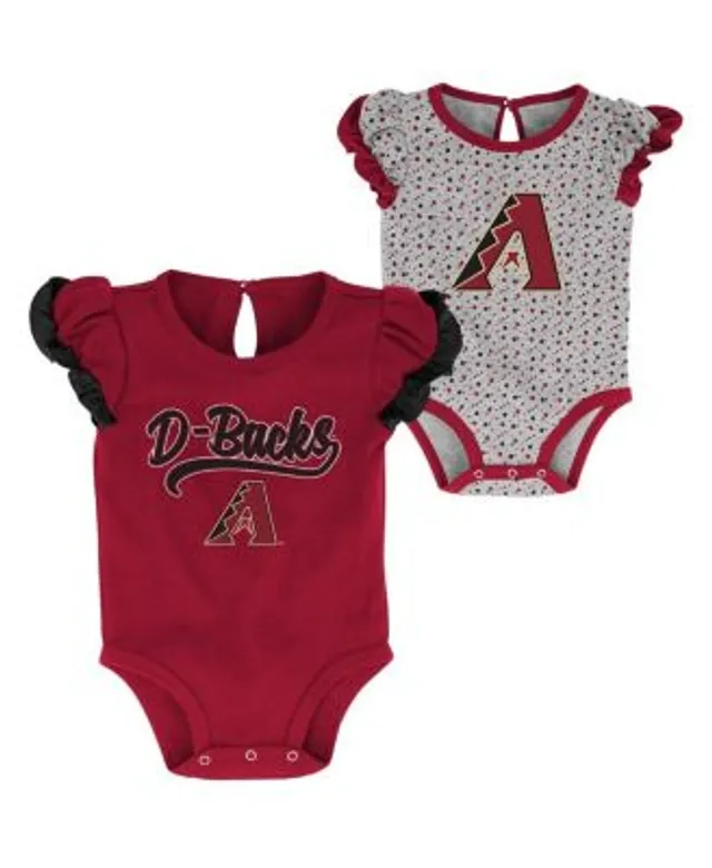 Outerstuff Infant Red/Heather Gray St. Louis Cardinals Little Fan Two-Pack Bodysuit Set