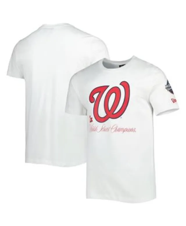 Men's '47 White Washington Nationals City Connect Elements Franklin T-Shirt