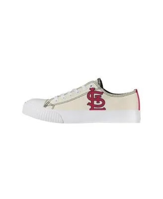 Women's FOCO Cream New York Yankees Low Top Canvas Shoes