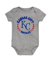 Outerstuff Infant Boys and Girls Light Blue Heather Gray Kansas