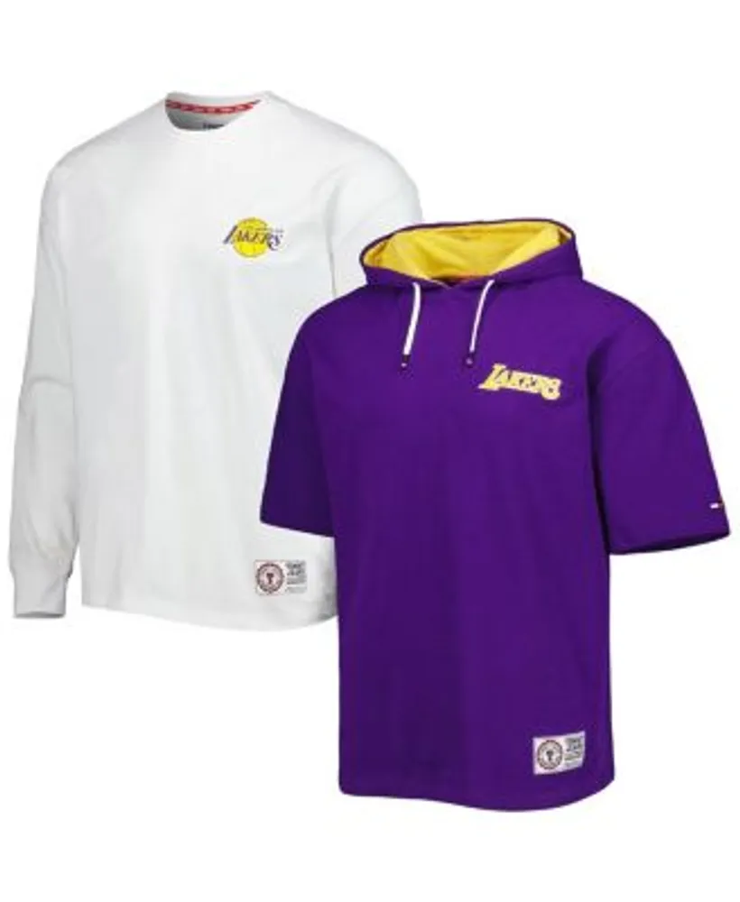 Tommy Jeans Men's Purple, White Los Angeles Lakers Matthew 2 1 T