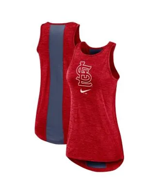 Women's Levelwear Red St. Louis Cardinals Paisley Chase V-Neck Tank Top Size: Extra Small