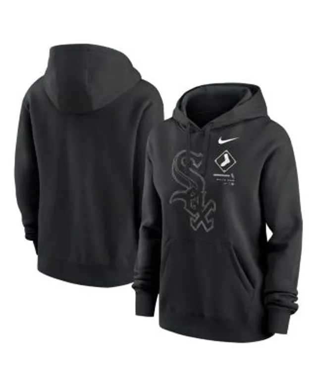 Nike Women's Black Chicago White Sox Authentic Collection Pregame  Performance Pullover Hoodie