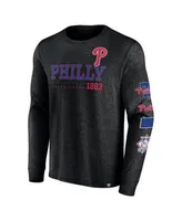 Men's Philadelphia Phillies Fanatics Branded Heathered Gray