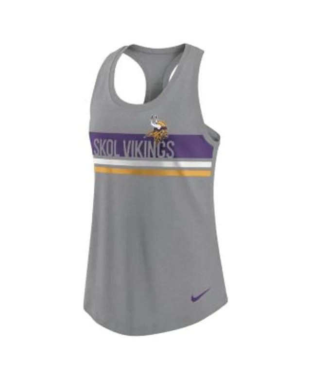 Nike Women's Minnesota Vikings Dri-Fit Touch Tank - Macy's