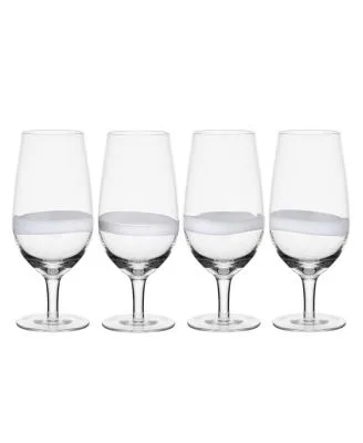 Fitz and Floyd Organic Band Red Wine Glasses - Set of 4