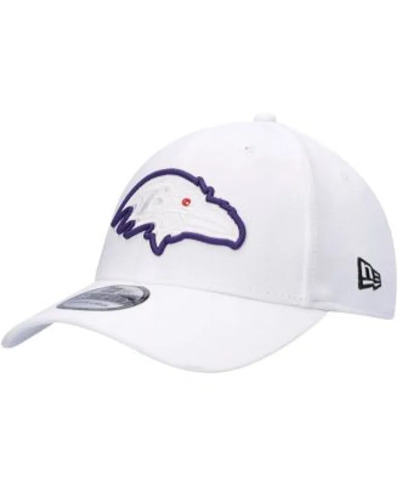 Men's New Era Black Baltimore Ravens Omaha Low Profile 59FIFTY Fitted Hat