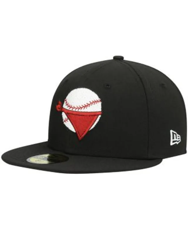 Men's New Era Black Quad Cities River Bandits Authentic Collection Team  Home 59FIFTY Fitted Hat