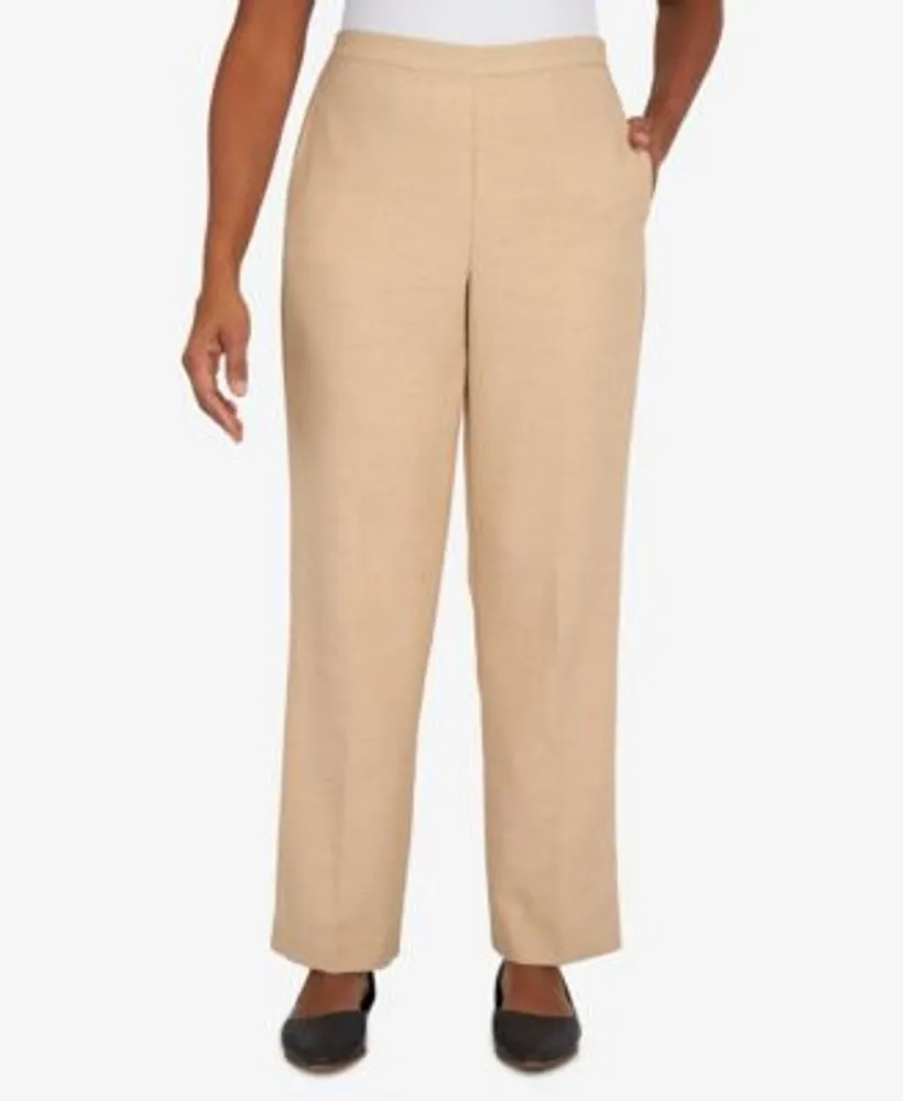 Alfred Dunner Petite Easy Breezy Medium Length Pants | Connecticut Post Mall