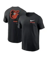 Nike Men's Black Baltimore Orioles Over the Shoulder T-shirt