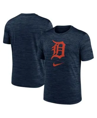 Nike Men's Atlanta Braves Logo Velocity T-Shirt - Navy - M Each