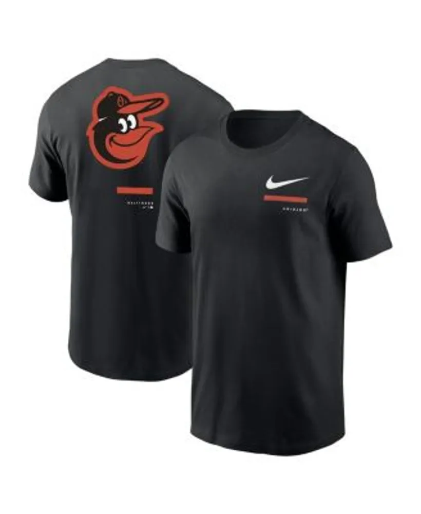 Nike Men's Black Baltimore Orioles Over the Shoulder T-shirt
