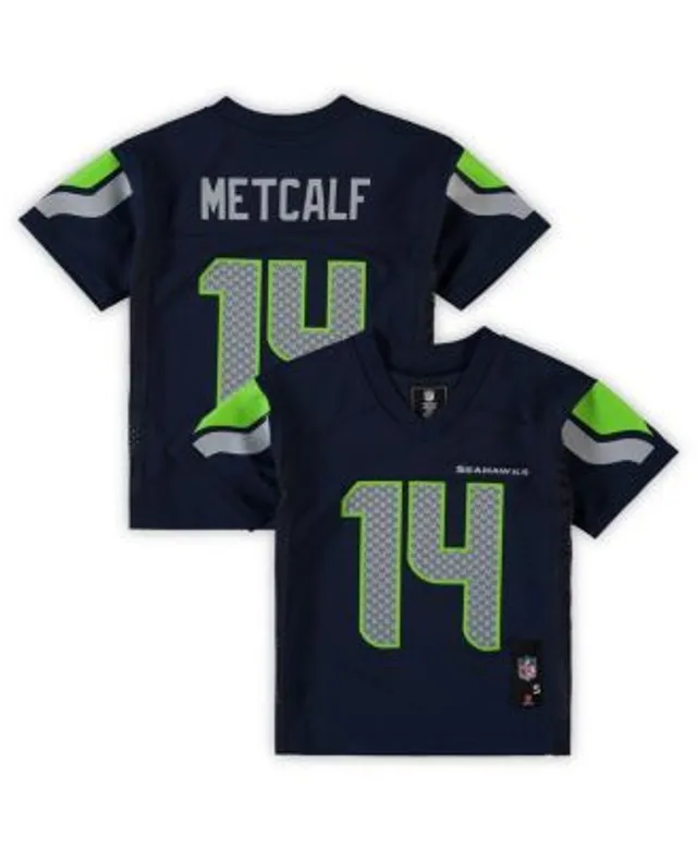 : Outerstuff Youth DK Metcalf Navy Seattle Seahawks
