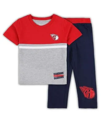 Outerstuff Infant Boys and Girls Navy, Red, Gray Cleveland Indians