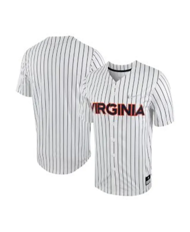 Nike Men's Oklahoma Sooners Full Button Replica Baseball Jersey - Cream - M (Medium)