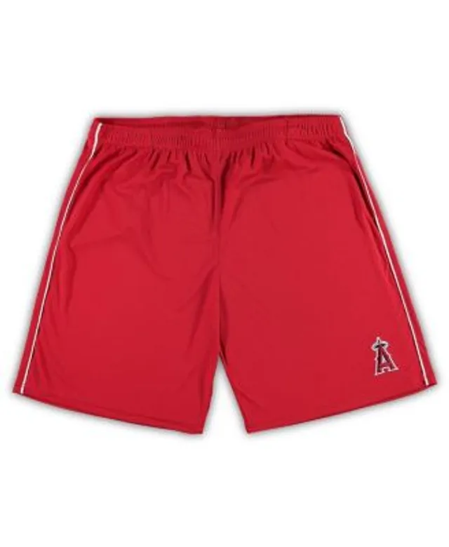 Men's Majestic Red St. Louis Cardinals Big & Tall Mesh Shorts