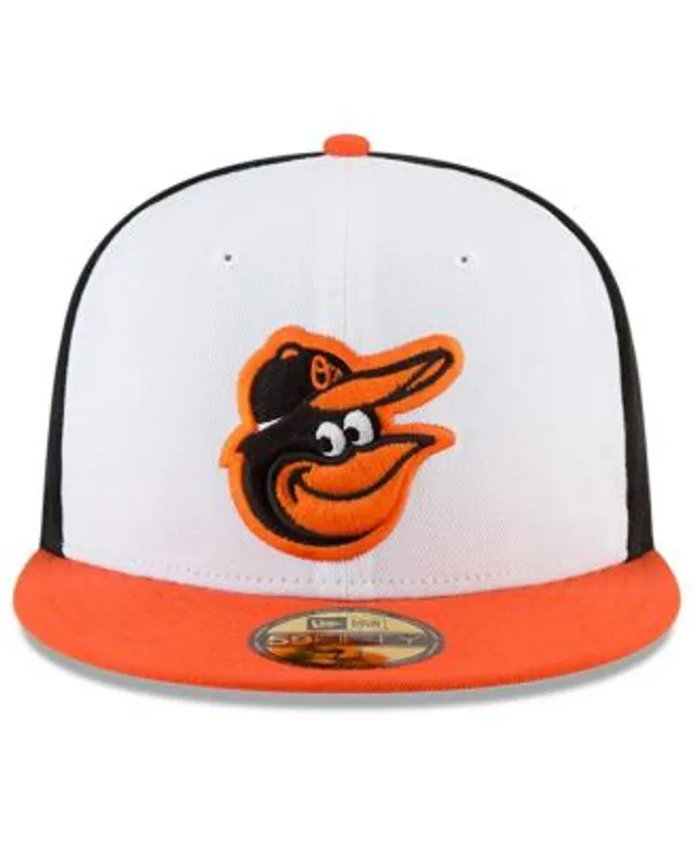 New Era Men's Cardinal Baltimore Orioles Logo White 59FIFTY Fitted Hat -  Macy's