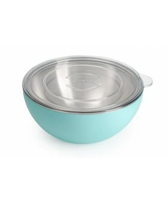 Vacuum-Insulated Double-Walled Copper-Lined Stainless Steel Large Serving Bowl