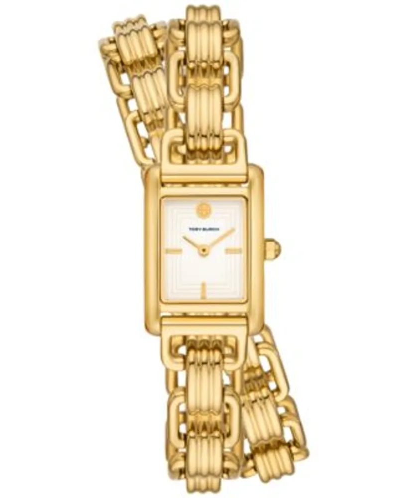 Tory Burch Women's Eleanor Gold-Tone Stainless Steel Bracelet Watch 34mm - Gold