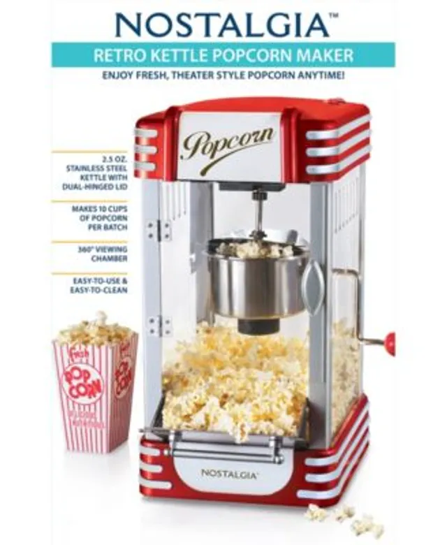 Brentwood Jumbo 24-Cup Hot Air Popcorn Maker in Red