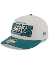 Men's New Era Stone/Midnight Green Philadelphia Eagles 2023 NFL Draft on Stage 59FIFTY Fitted Hat