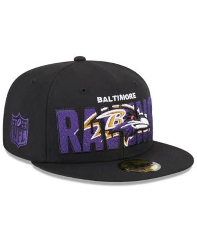 New Era Men's Baltimore Ravens 2023 NFL Draft 39Thirty Stretch Fit Hat