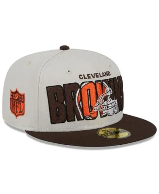 New Era Men's Stone, Brown Cleveland Browns 2023 NFL Draft On