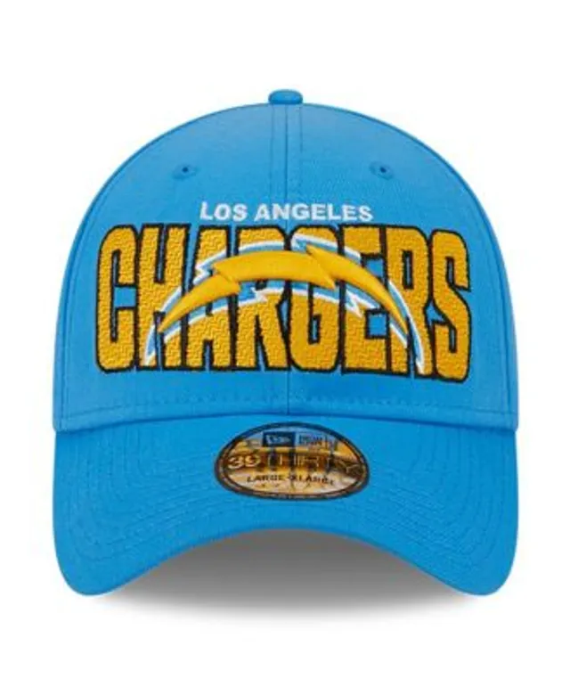 Men's New Era Stone/Powder Blue Los Angeles Chargers 2023 NFL Draft Low Profile 59FIFTY Fitted Hat