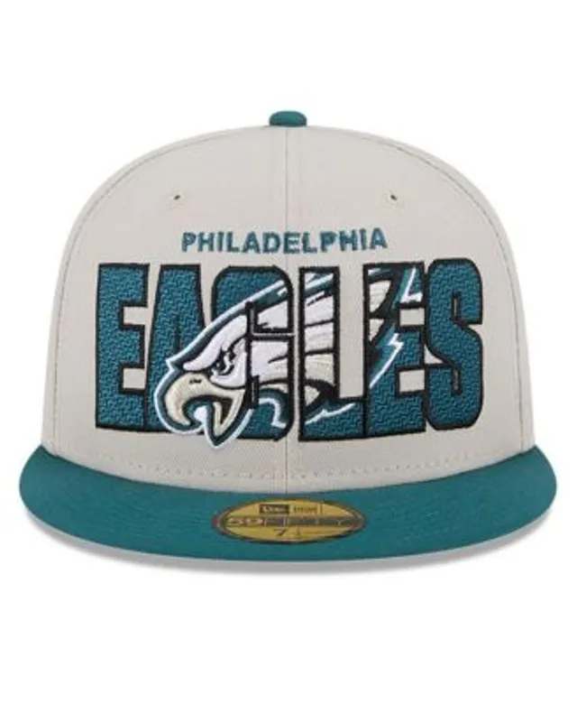 Philadelphia Eagles New Era 2021 NFL Sideline Road 59FIFTY Fitted Hat -  Midnight Green/Black