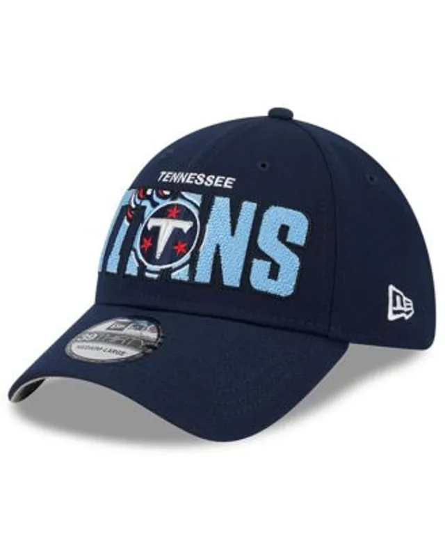 Men's New Era Stone/Navy Tennessee Titans 2023 NFL Draft on Stage 59FIFTY Fitted Hat