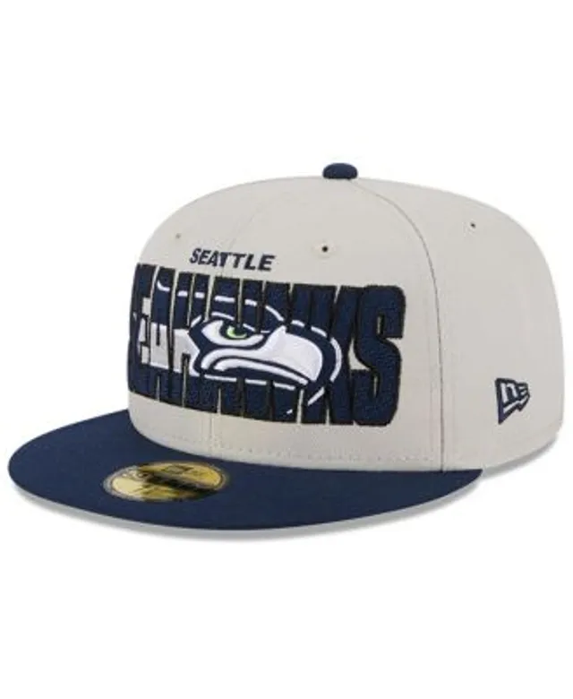 Seattle Seahawks New Era Black/Navy 2022 NFL Draft On Stage 59FIFTY Fitted  Hat