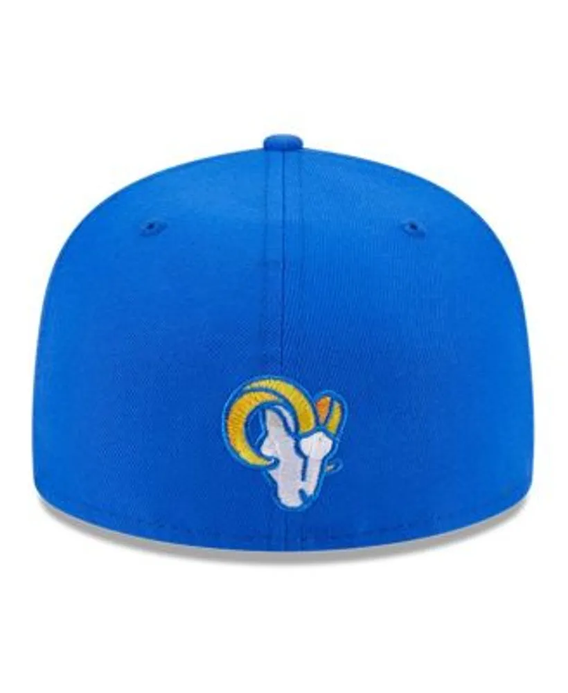 Men's New Era Royal Los Angeles Rams Omaha 59FIFTY Fitted Hat