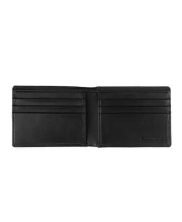 Guess Men's RFID Slimfold Wallet with Interior Coin Pocket - Black