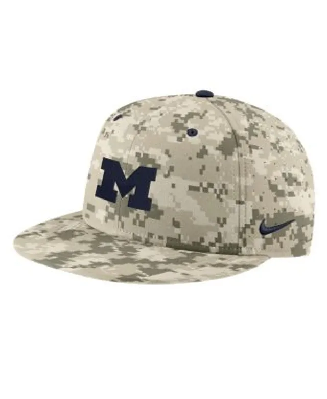 Michigan Wolverines Nike Classic99 Trucker Snapback Hat - Camo/Black