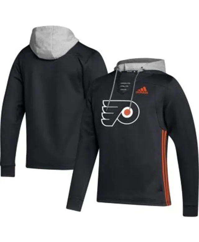 47 Philadelphia Flyers Black Superior Lacer Pullover Hoodie Size: Medium