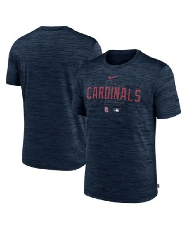 St. Louis Cardinals Nike Youth Authentic Collection Velocity Practice  Performance T-Shirt - Navy