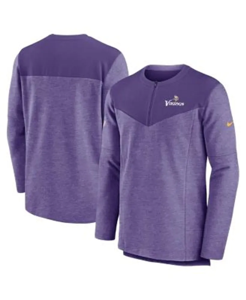 Minnesota Vikings Nike Sideline Team Performance Pullover Hoodie - Purple