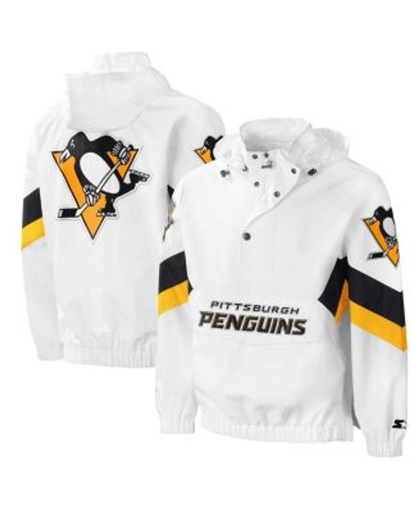 Men's Pittsburgh Penguins adidas Black Game Mode Full-Zip Hoodie