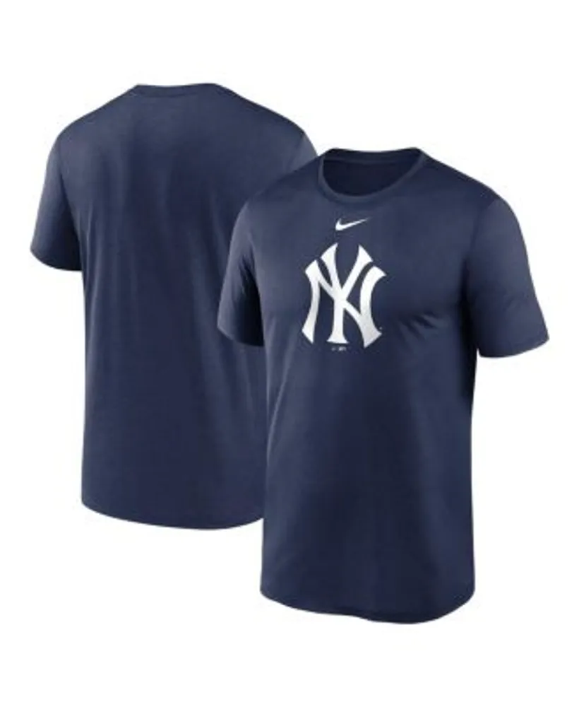 New York Yankees Gray Team Center Performance Long Sleeve by Nike