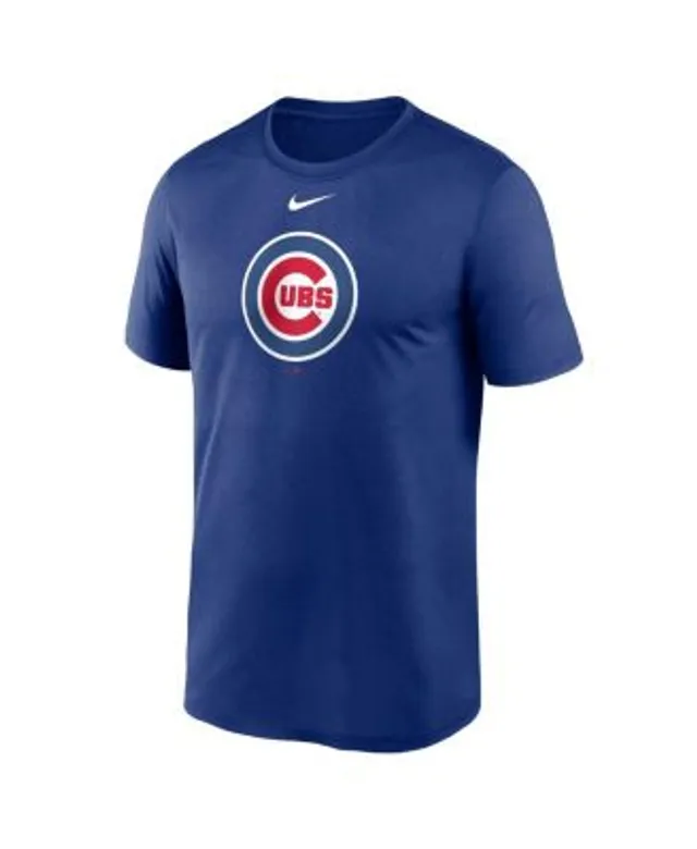 Nike Men's Royal Chicago Cubs Big and Tall Logo Legend Performance T-shirt