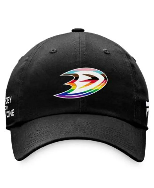 Fanatics Men's Branded Black Washington Capitals Team Logo Pride