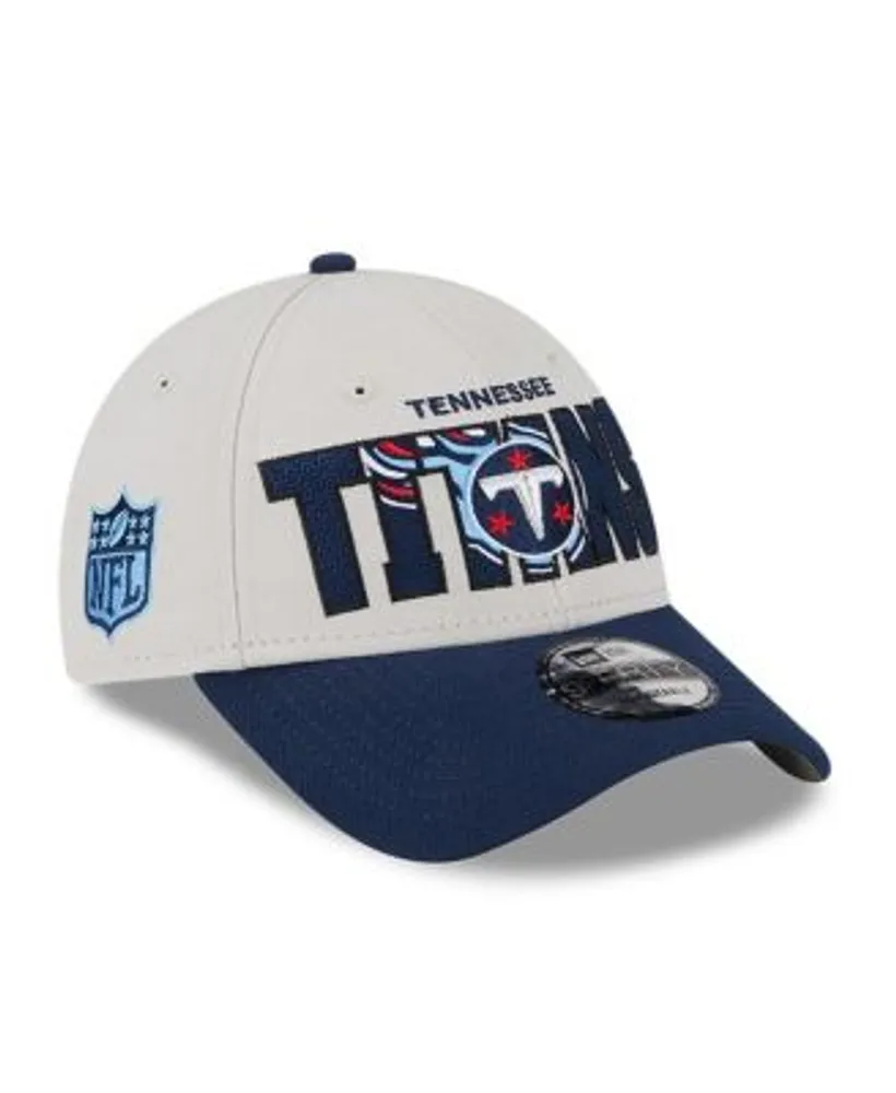 Men's Tennessee Titans New Era Navy/White Logo Patch Trucker