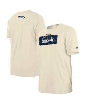 Men's New Era Cream Denver Broncos Sideline Chrome T-Shirt